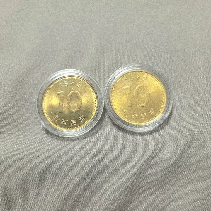 [BUNJANG] 1983 10 Won Coin (2 Pieces) / 1983년 10원 동전 2개