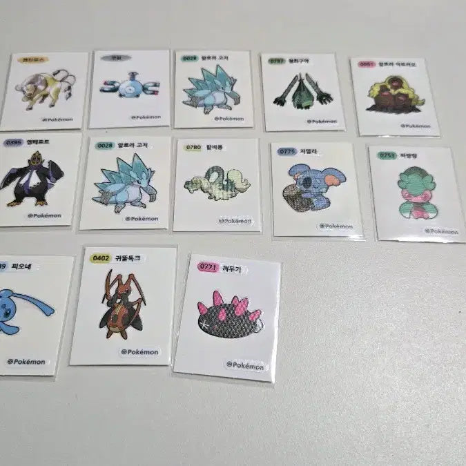 [BUNJANG] Pokemon Sticker Collection Season 4 Artwork Exchange / 포켓몬 띠부씰 교환 시즌4 -> 아트웤