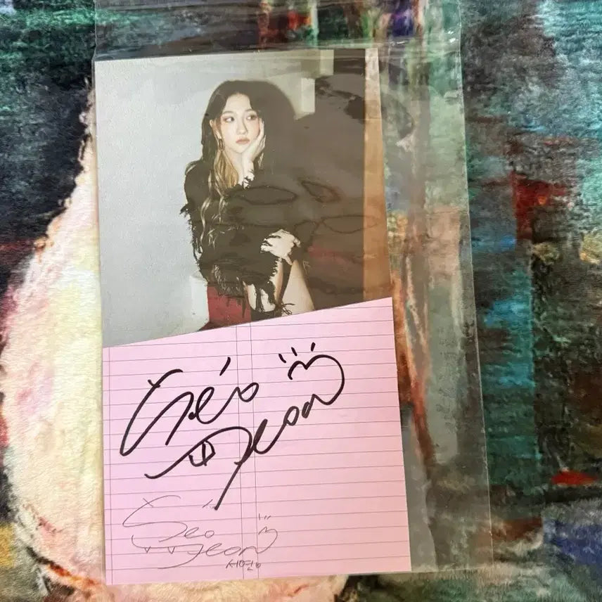 [BUNJANG] fromis_9 Seoyeon Signed Photo / 프로미스나인 이서연 싸인사진