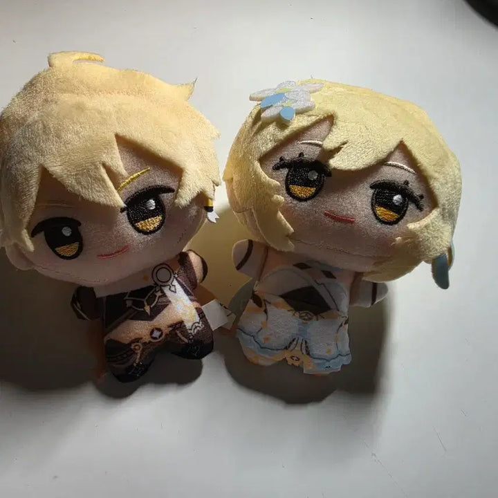 [BUNJANG] Genshin Impact Aether Lumine Traveler Crane Prize Plush Set / 원신 아이테르 루미네 여행자 크레인 누이 인형 일괄 판매