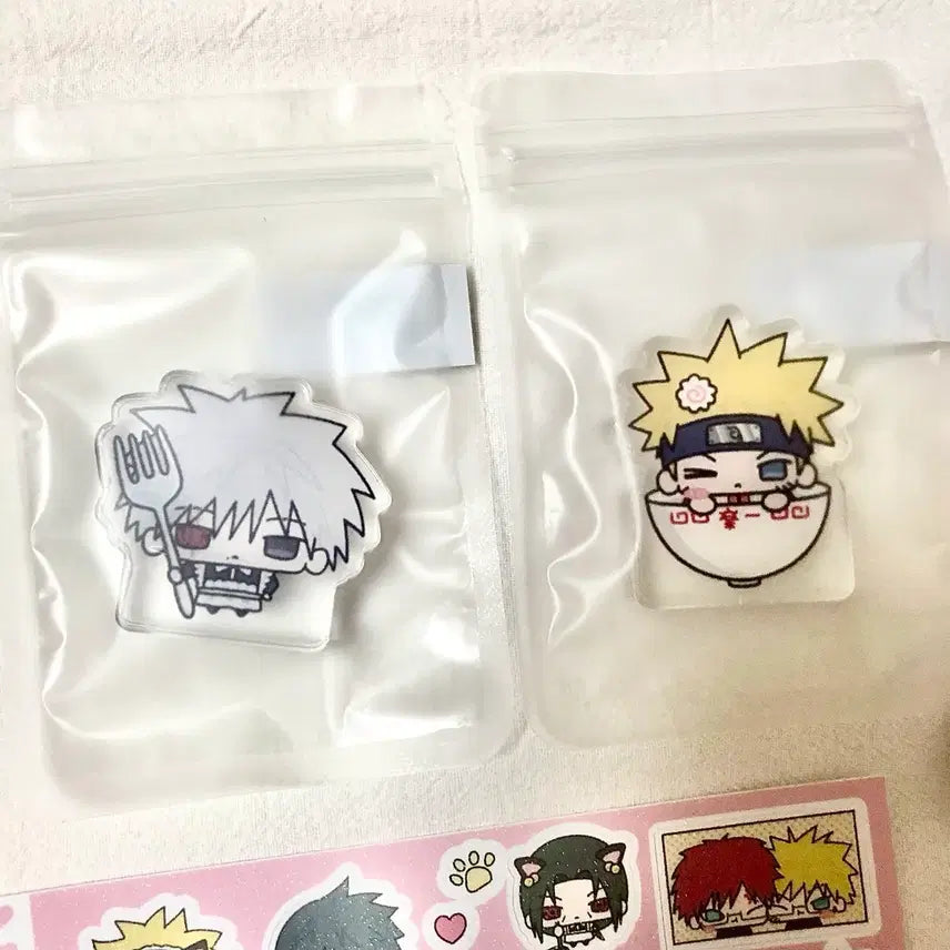 [BUNJANG] Sam-il Naruto Acrylic Standee, Sticker, and Photo Holder Set / 삼일님 나루토 통판 원가양도 암부카카시 아크릴,스티커,증사홀더 비공굿