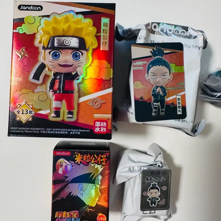 [BUNJANG] Naruto Shikamaru Figure Set (Rice Grain Mini &amp; Standee) / 나루토 쌀알 피규어, 시카마루 피규어, 시카마루 2종 세트