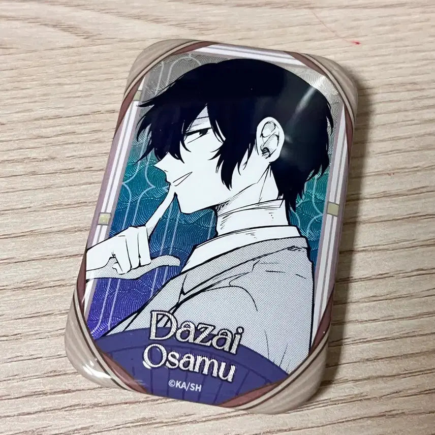 [BUNJANG] Dazai Osamu Shanghai Original Art Can Badge / 다자이 오사무 상하이 원화 캔뱃지