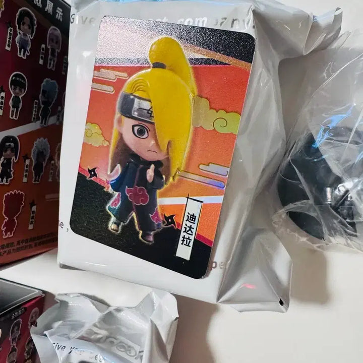 [BUNJANG] Naruto Deidara 2-Type Set Figure / 나루토 쌀알 피규어, 데이다라 피규어, 데이다라 2종 세트