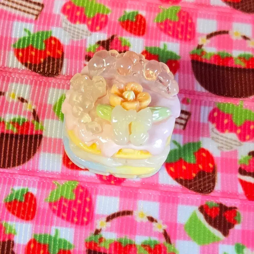 [BUNJANG] Flower Cake Miniature / 꽃 케이크 미니어처