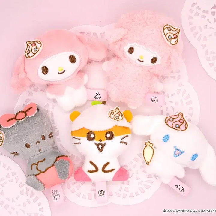 [BUNJANG] Sanrio My Melody Whipped Cream Aroma Mascot Gacha / 산리오 휘핑크림 향기 마스코트 가챠 마이멜로디 새상품 미개봉