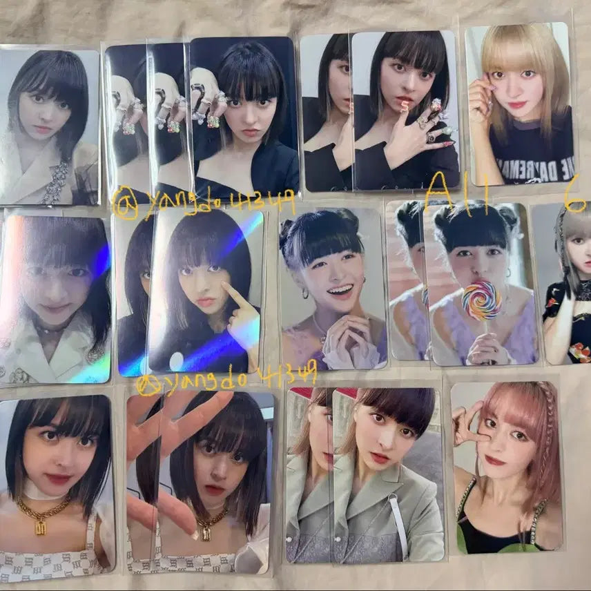 [BUNJANG] NMIXX Lily Bundle Set Photocard / NMIXX 릴리 포토카드 lily pc 일괄 양도