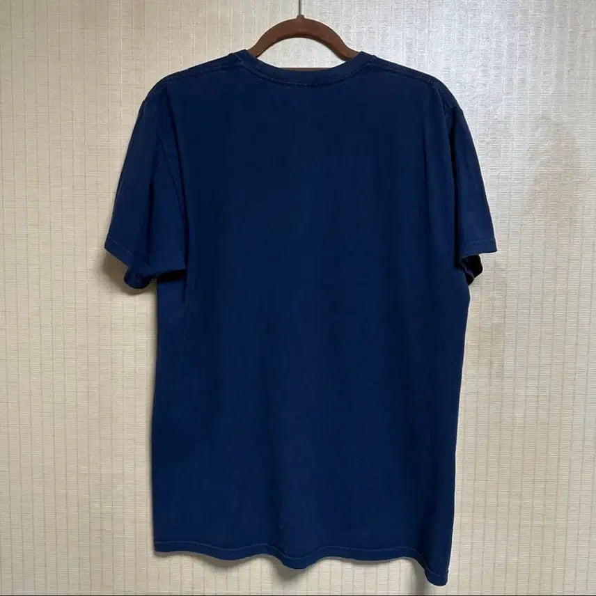 [BUNJANG] Vintage Stussy 00s Reverse Chanel Parody T-Shirt Navy / 00s 빈티지 스투시 리버스 반팔 티셔츠