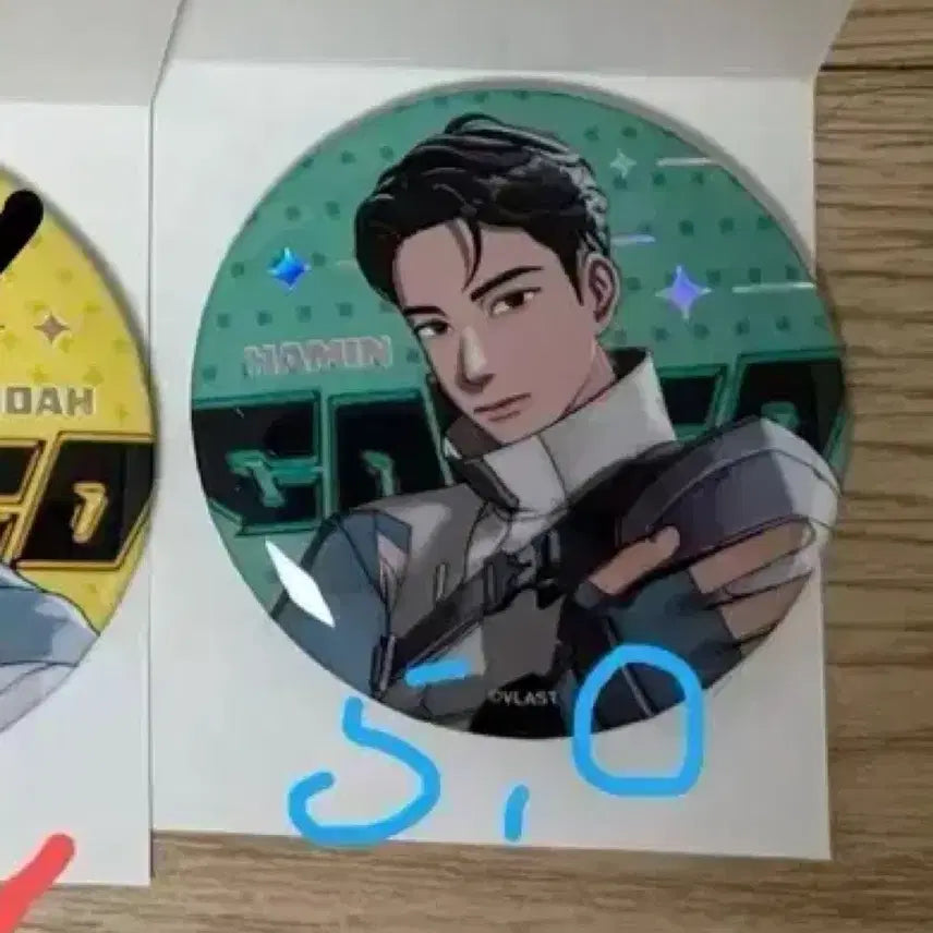 [BUNJANG] PLAVE Caligo 2 Can Badge Hamin / 플레이브 칼리고2 캔뱃지 하민