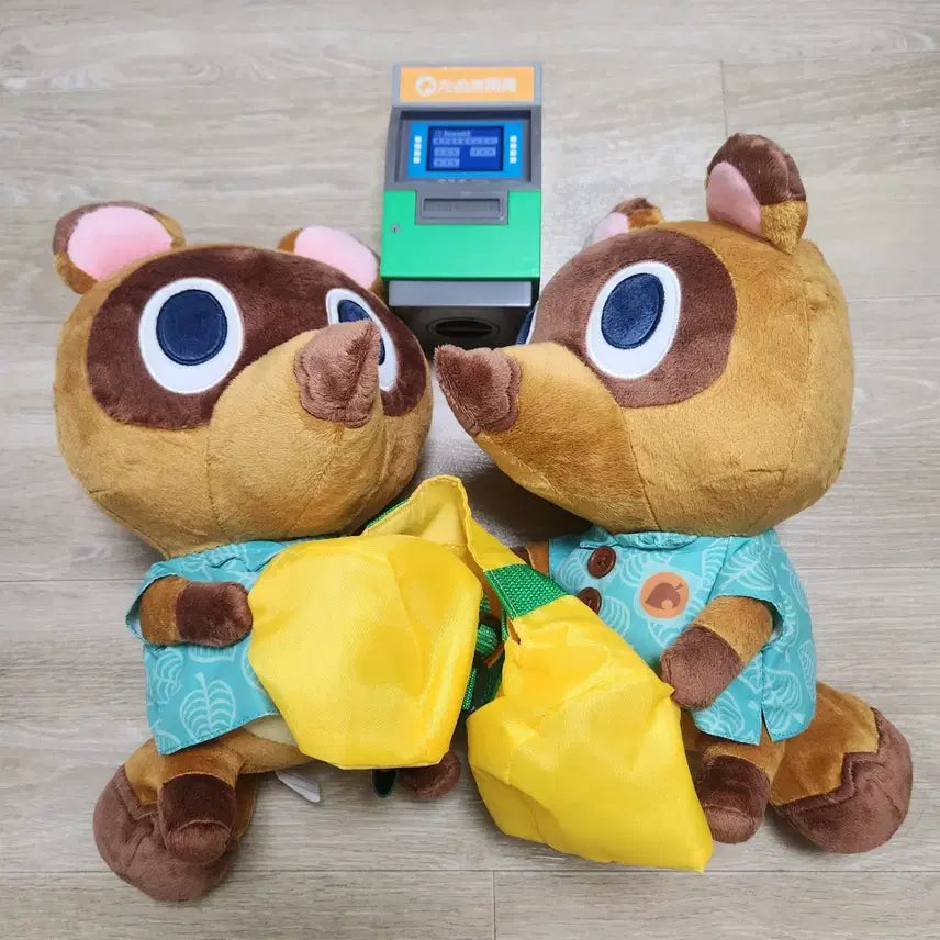 [BUNJANG] Animal Crossing Doubutsu no Mori Kongdol Bamdol Tissue Case &amp; ATM Piggy Bank / 모동숲 동물의숲 쿠지 a상 콩돌이 밤돌이 티슈 케이스 b상 atm 저금통