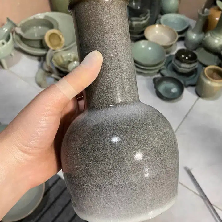 [BUNJANG] Late Qing Dynasty Yongchun Kiln Porcelain Vase / 진품  청나라 후기 용천요 (운송시간13일)