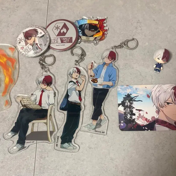 [BUNJANG] Shoto Todoroki My Hero Academia Merchandise Bundle / 토도로키 쇼토 굿즈