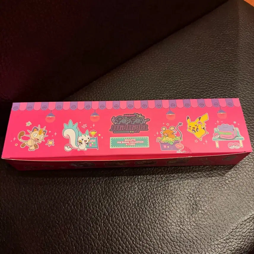 [SOLD OUT] 포켓몬스터 팝업 파우치 미드나잇 핀뱃지 총 4개 팝니다