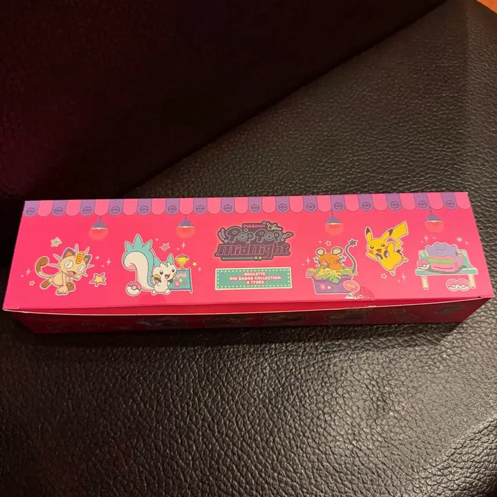 [SOLD OUT] 포켓몬스터 팝업 파우치 미드나잇 핀뱃지 총 4개 팝니다