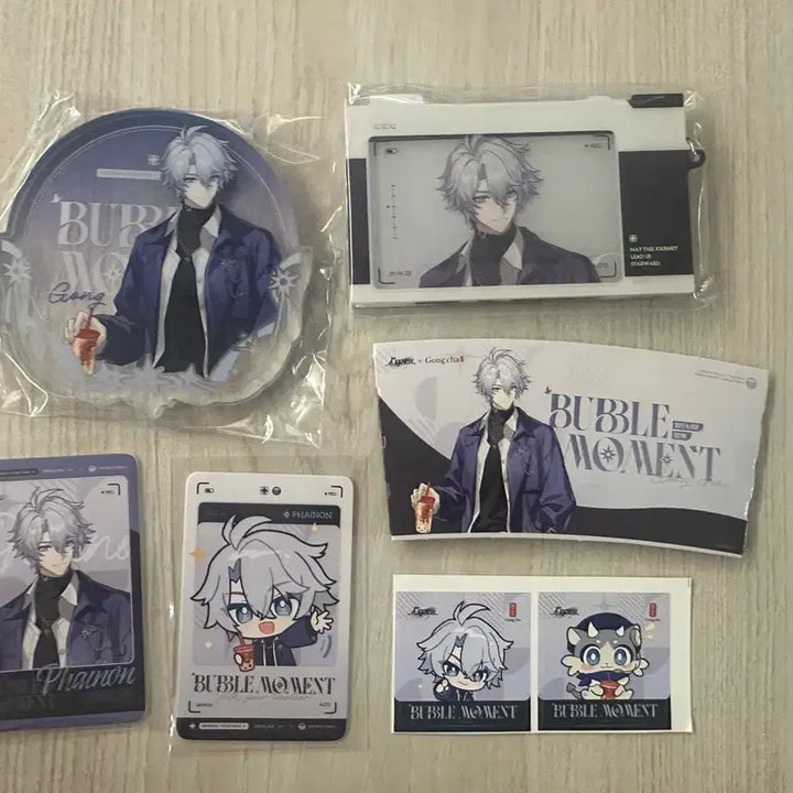 [BUNJANG] Gong Cha x Honkai Impact 3rd Paimon Merchandise Full Set / 공차 붕괴 콜라보 파이논 굿즈 풀 세트