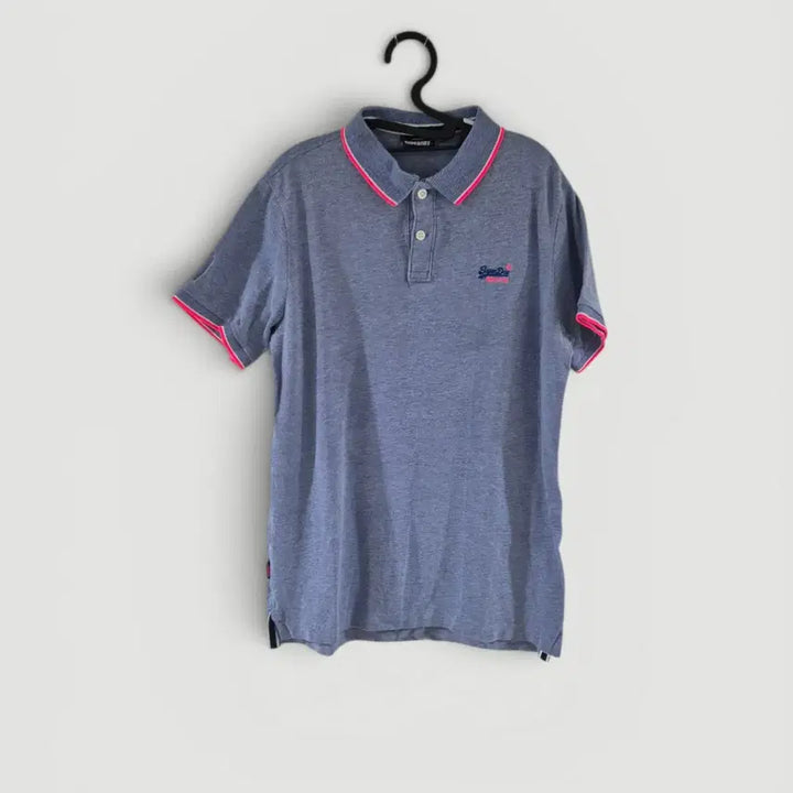 [BUNJANG] Superdry Short Sleeve Polo T-shirt / [100~105]슈퍼드라이 카라티 반팔