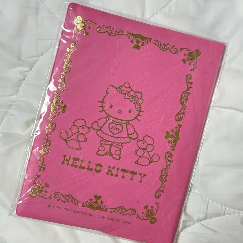 [BUNJANG] Vintage Poodle Kitty Sticker Set Case / 새상품 고전 푸들 키티 스티커 세트 케이스