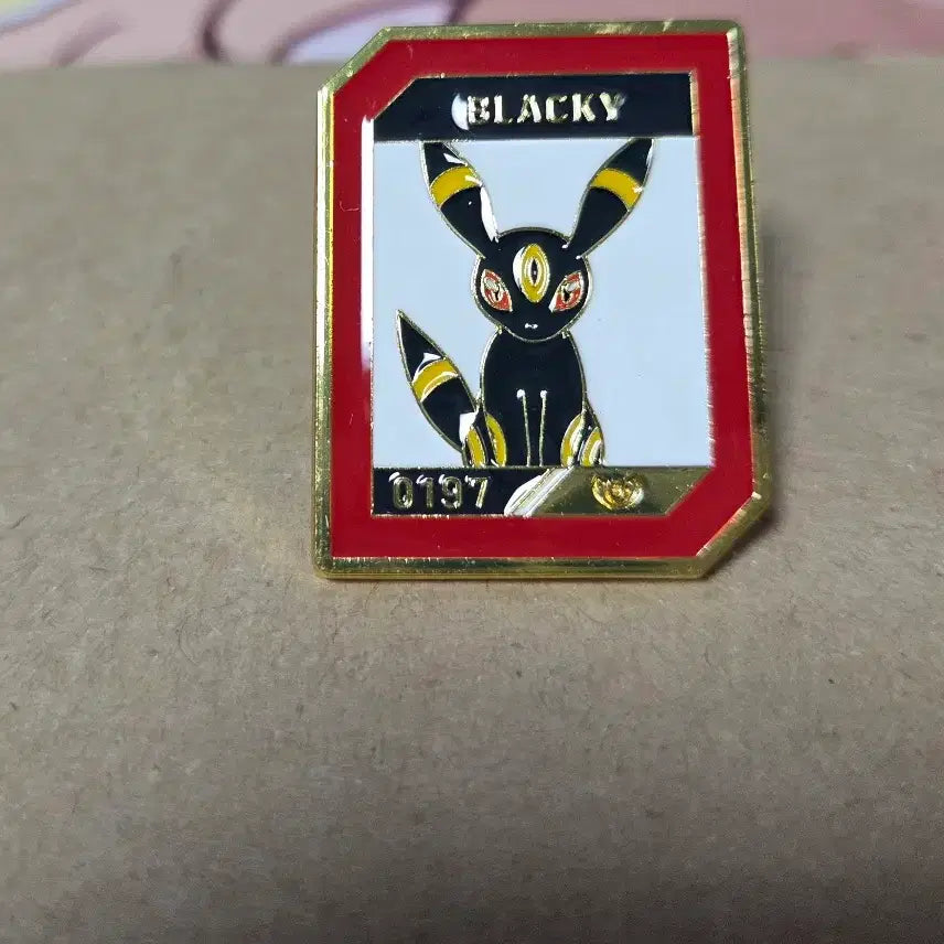 [BUNJANG] Pokemon Blackie Brooch / 포켓몬스터 이삭토스트 블래키 뱃지