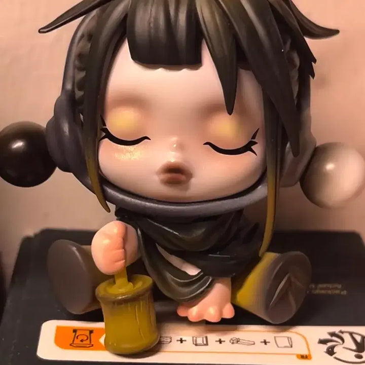 [BUNJANG] Pop Mart Skullpanda Garden Plum Blossom Series: The Bamboo Figure / 팝마트 스컬판다 정원 매화 시리즈 The Bamboo