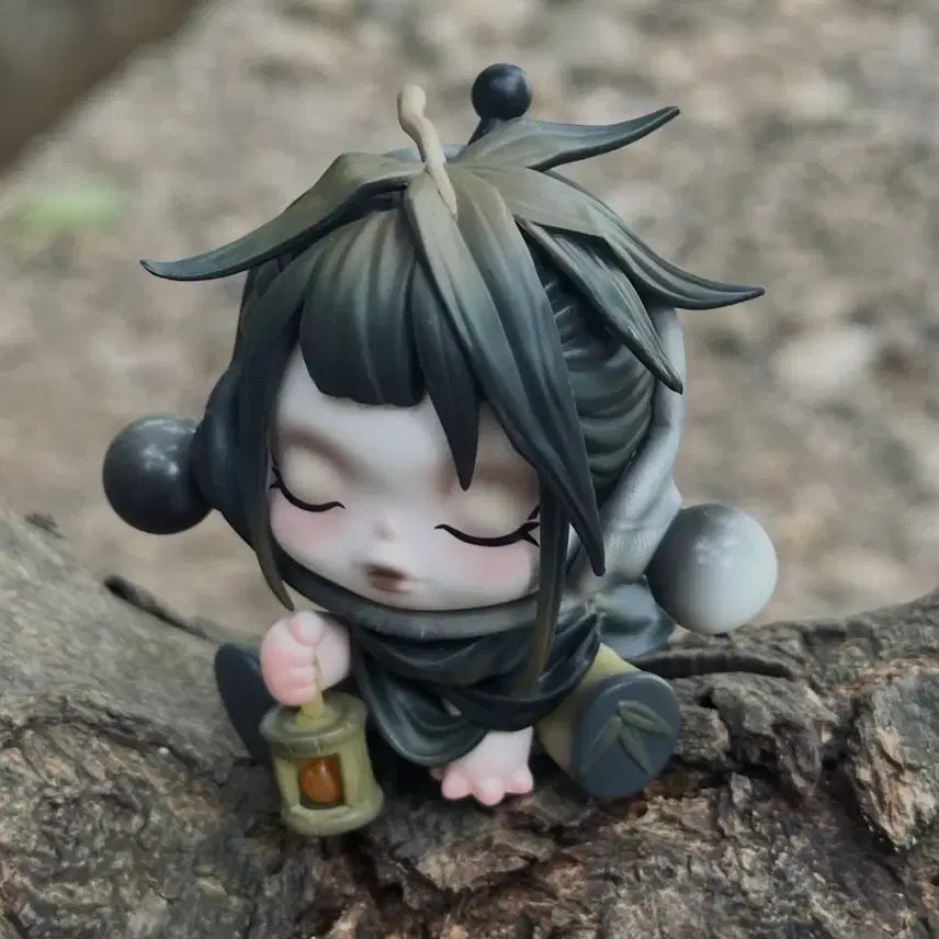 [BUNJANG] Pop Mart Skullpanda Garden Plum Blossom Series: The Bamboo Figure / 팝마트 스컬판다 정원 매화 시리즈 The Bamboo