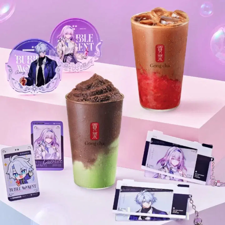 [BUNJANG] Bubble Moment Castories &amp; Finon Photocard Set / 버블 모먼트 카스토리스 파이논 포토카드