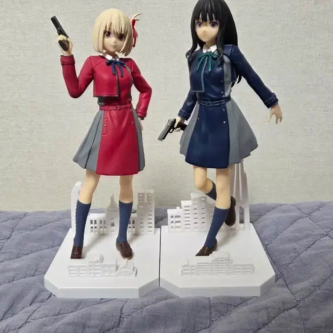 [BUNJANG] Sega Lycoris Recoil Chisato Takina Figure Set (No Box) / 세가 리코리스 리코일 치사토 타키나 피규어 판매(박스X)