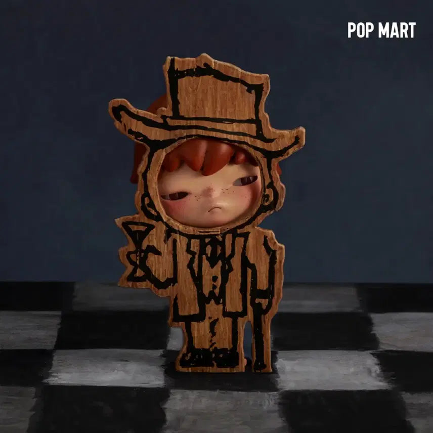 [BUNJANG] Pop Mart Hirono Hideaway Series Poet Figure / 미개본) 팝마트 히로노 은신처 시리즈 [시인]
