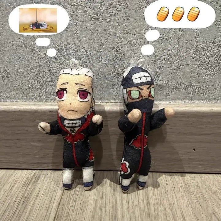 [BUNJANG] Naruto Kakuzu Plush Keychain Akatsuki / (새상품)나루토 카쿠즈 인형 키링 아카츠키