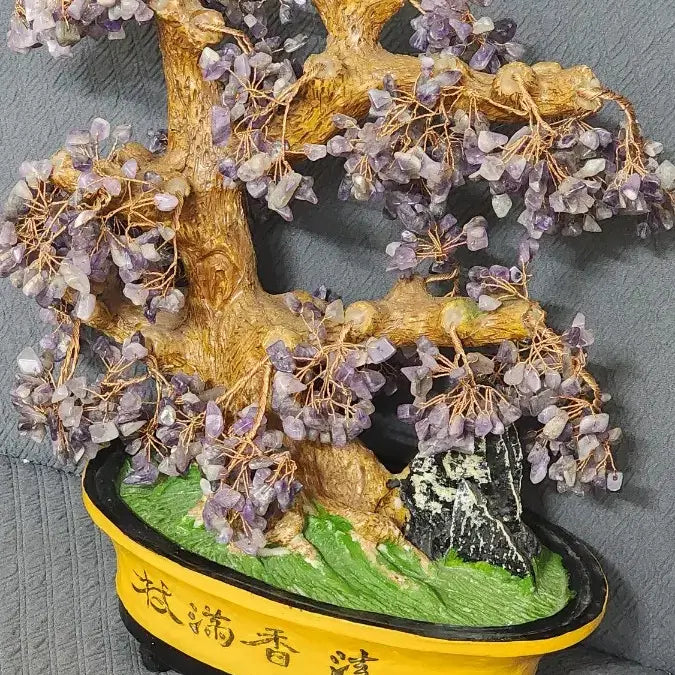 [BUNJANG] Large Amethyst Flower Pot / 옛날 자수정화분 대형
