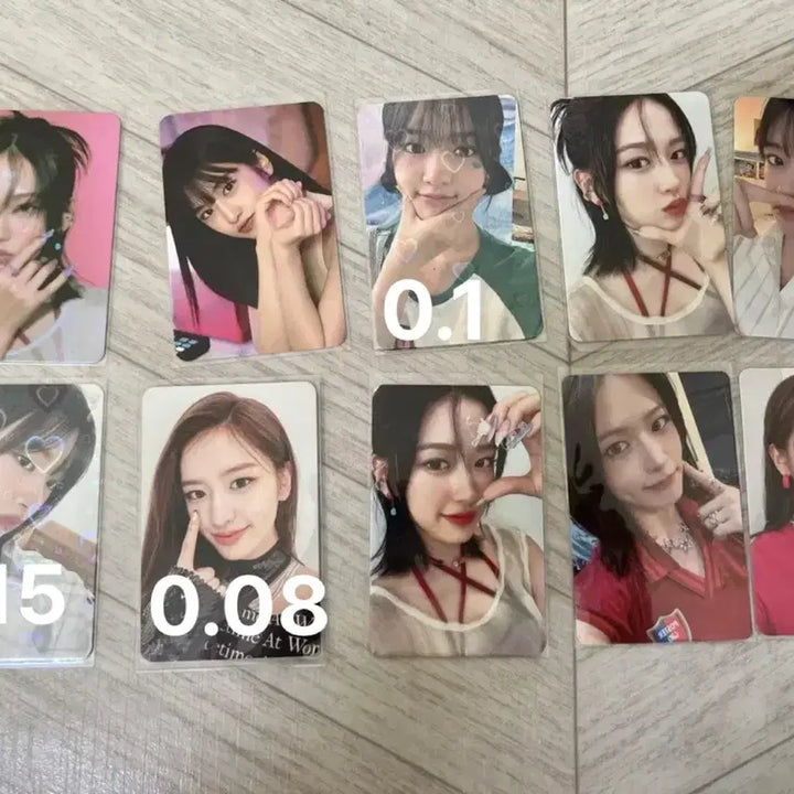 [BUNJANG] IVE Yujin, Leeseo, Rei Photocard / 아이브 유진 이서 레이 포카판매
