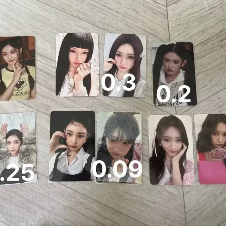 [BUNJANG] IVE Yujin, Leeseo, Rei Photocard / 아이브 유진 이서 레이 포카판매