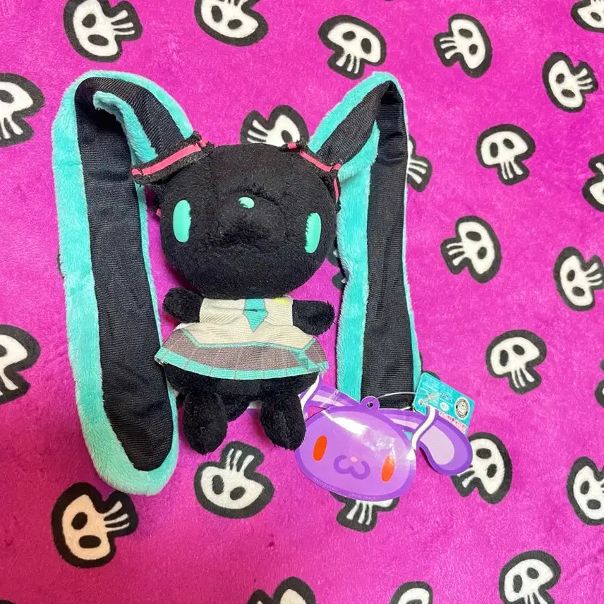 [BUNJANG] Official Hatsune Miku Rabbit Collaboration Mascot Plush / 정품 하츠네미쿠 범용토끼 콜라보 인형