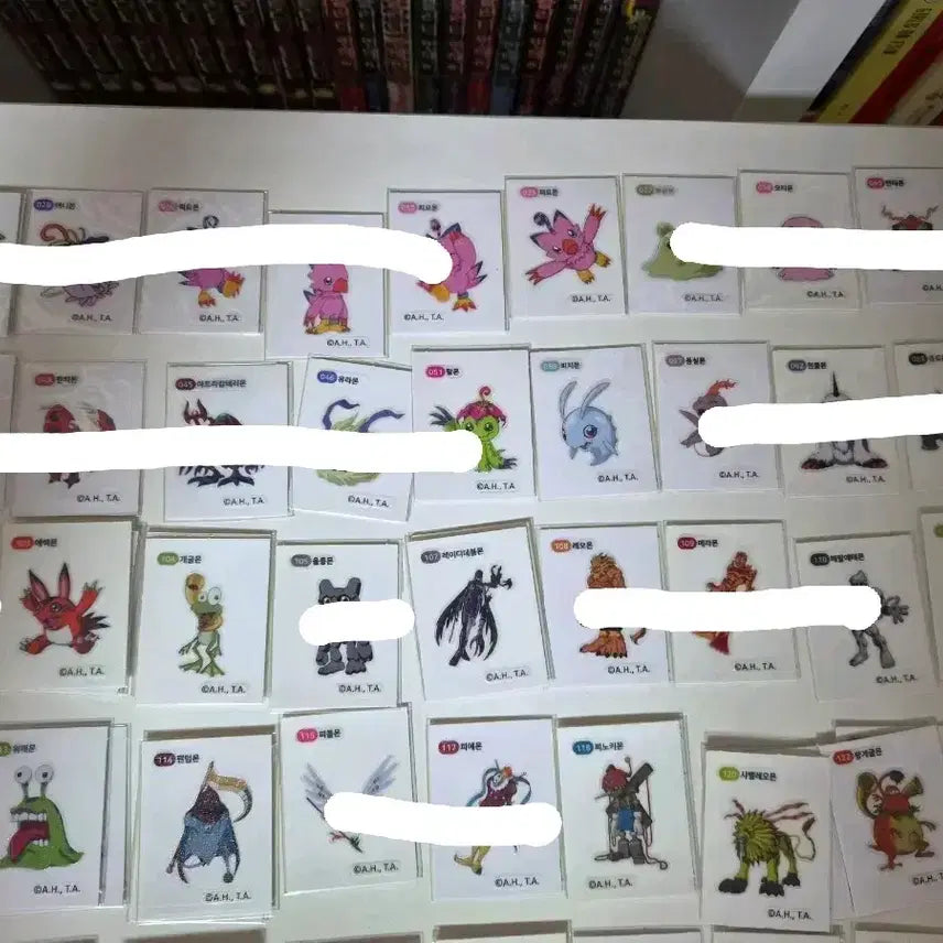 [BUNJANG] Digimon Sticker Pack / 디지몬 띠부씰 개당 1000