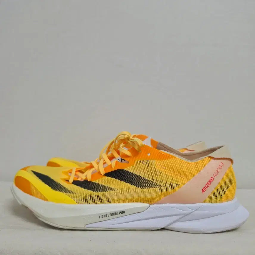 [BUNJANG] Adidas Adizero Adios 8 Spark Core Black Running Shoes (275) / 275아디다스 아디제로 아디오스8 스파크 코어 블랙 -1042