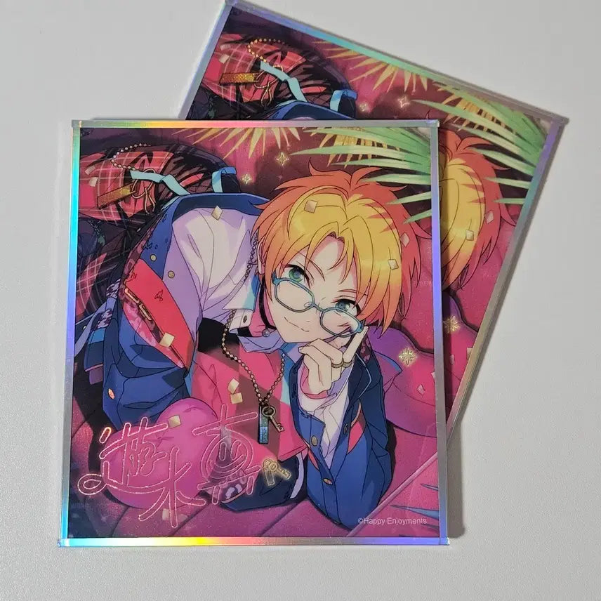 [BUNJANG] Ensemble Stars Makoto Shirogane Chibi Shikishi / 앙스타 마코토 중스타 치비 색지