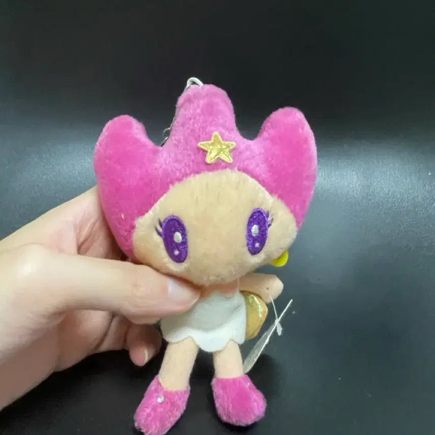 [BUNJANG] Rare Vintage Korean Original Character Mongyi Water Drop Fairy Doll Keychain / 고전 희귀 한국 오리지널 캐릭터 물방울 요정 몽이 인형 키링