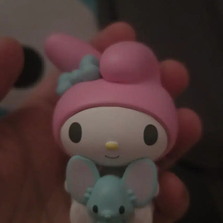 [BUNJANG] Sanrio My Melody Figure with Baby Elephant / 새상품:)산리오 마이멜로디 피규어