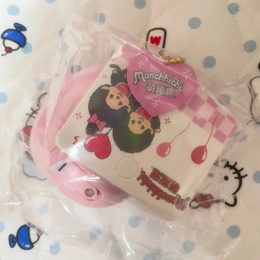 [BUNJANG] Monchhichi Tamagotchi Keychain / 몬치치 다마고치 키링
