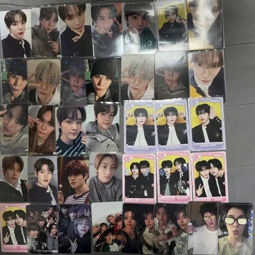 [BUNJANG] RIIZE Anton &amp; Members Photocard Bundle Set (71 pcs) / [ 71장 / 앤톤 위주 ] 라이즈 포토카드 일괄