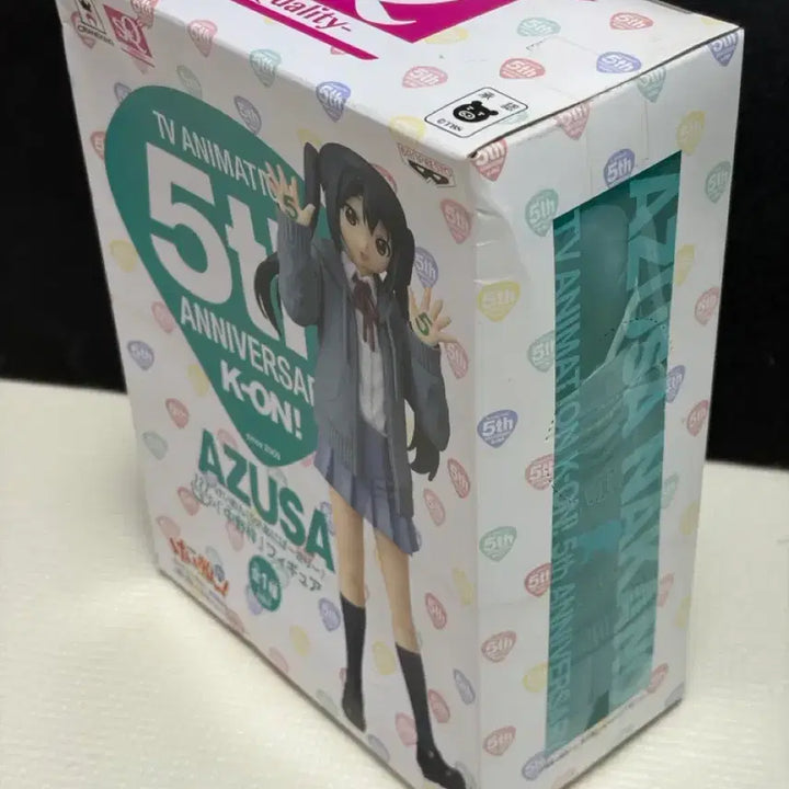 [BUNJANG] K-ON! Azusa 5th Anniversary Figure SQ / 미개봉 케이온 아즈사 5주년 피규어 sq