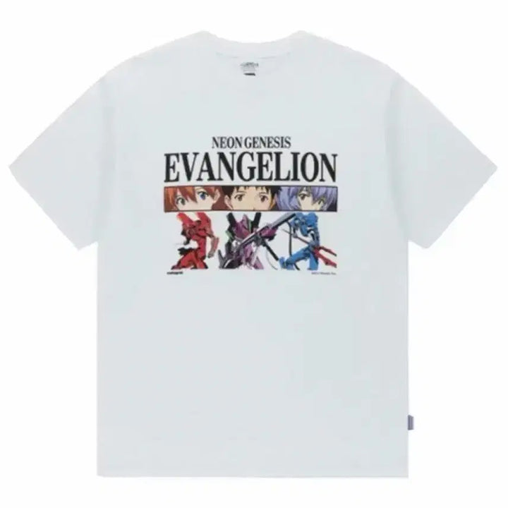 [BUNJANG] Evangelion Mahagrid Graphic T-Shirt L / 에반게리온 마하그리드 반팔티셔츠 L