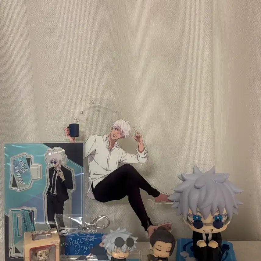 [BUNJANG] Jujutsu Kaisen Gojo Satoru Merchandise Bundle Set / 고죠사토루 굿즈 일괄 판매합니다 (뒷장있어요!)