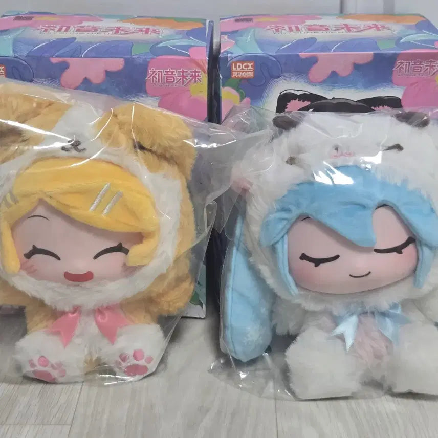 [BUNJANG] LCDX Hatsune Miku Forest Animal Plush Bundle Set / [일괄] LCDX 하츠네 미쿠 숲속의 동물 인형 애니멀 인형