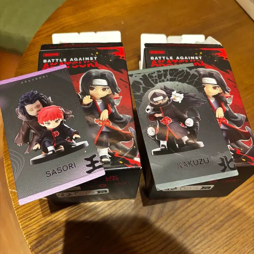 [BUNJANG] Popmart Akatsuki Kakuzu &amp; Tobbi Collection / 아카츠키 팝마트 카쿠즈 토비 판매