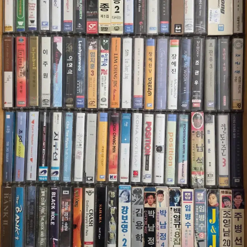 [BUNJANG] Various Artists K-Pop Cassette Tapes Collection / 가요 카세트테입4 유승준 유리상자 윤종신 이기찬 장혜진 조규찬 조성모