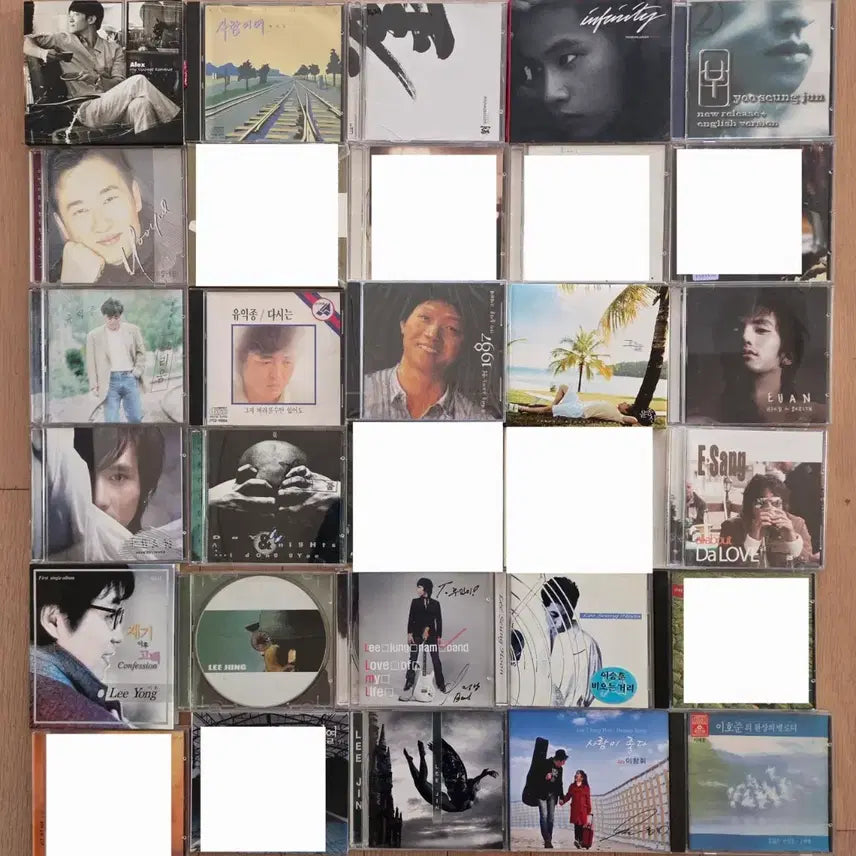 [BUNJANG] Various Artists Korean Pop Compilation Album / 가요CD5 유승준 유열 유익종 윤종신 에반 이용 이정열