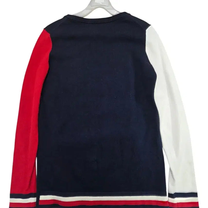 [BUNJANG] Tommy Hilfiger Colorblock Knit Sweater XXS / 타미힐피거 배색 니트 스웨터 XXS