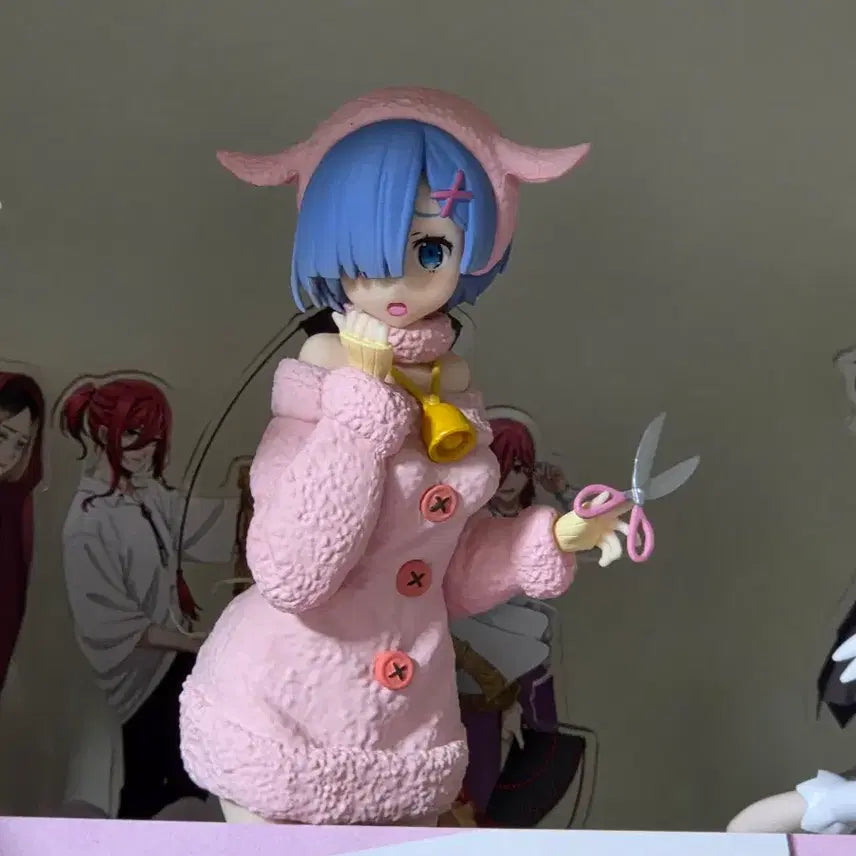 [BUNJANG] Re:Zero Rem Figure Bundle Set / 리제로 렘 피규어 3개 일괄 판매 합니당