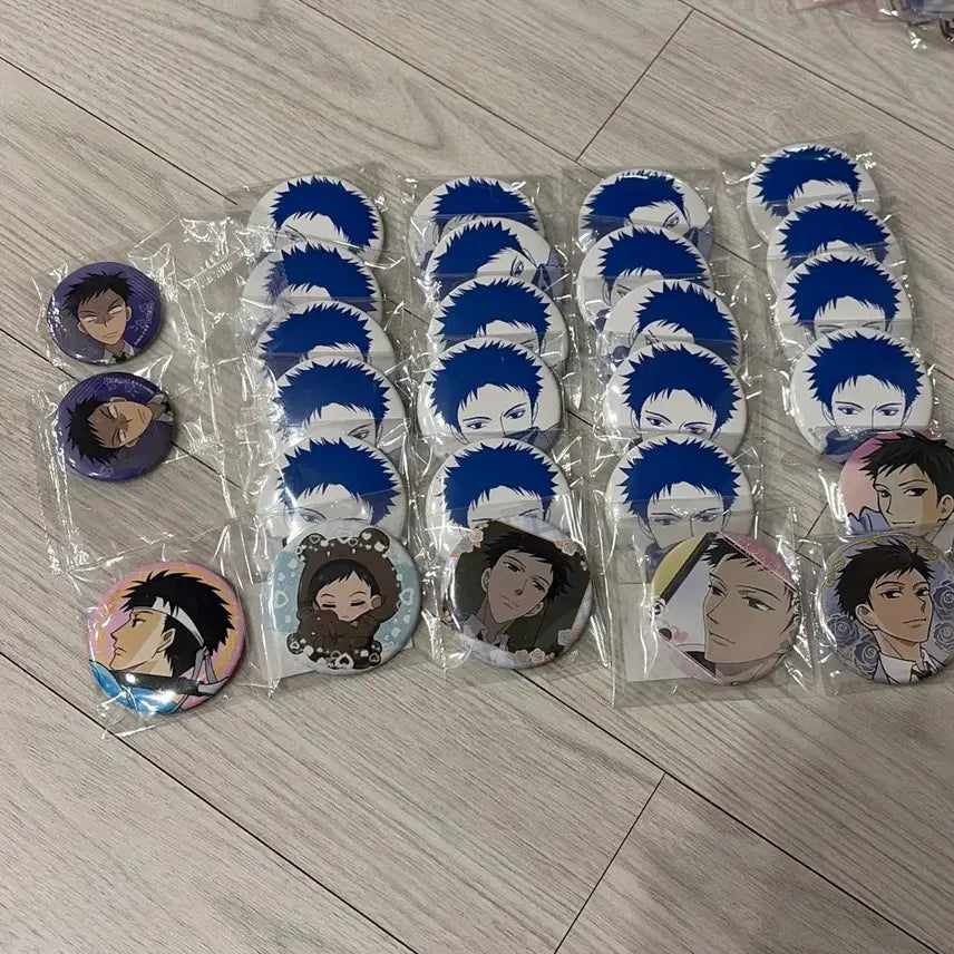 [BUNJANG] Ouran High School Host Club Mori Button Badge / 오란고교 호스트부 모리 캔뱃지