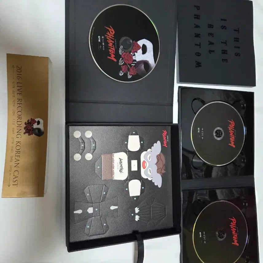 [BUNJANG] Phantom Musical OST Live Recording (Park Eun-tae, Kim Soon-young Version) / 뮤지컬 팬텀 ost 판매 // 박은태,김순영 ver